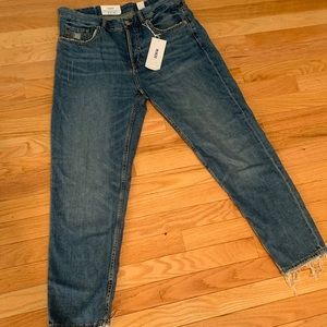 H&M Boyfriend lightly distressed jeans